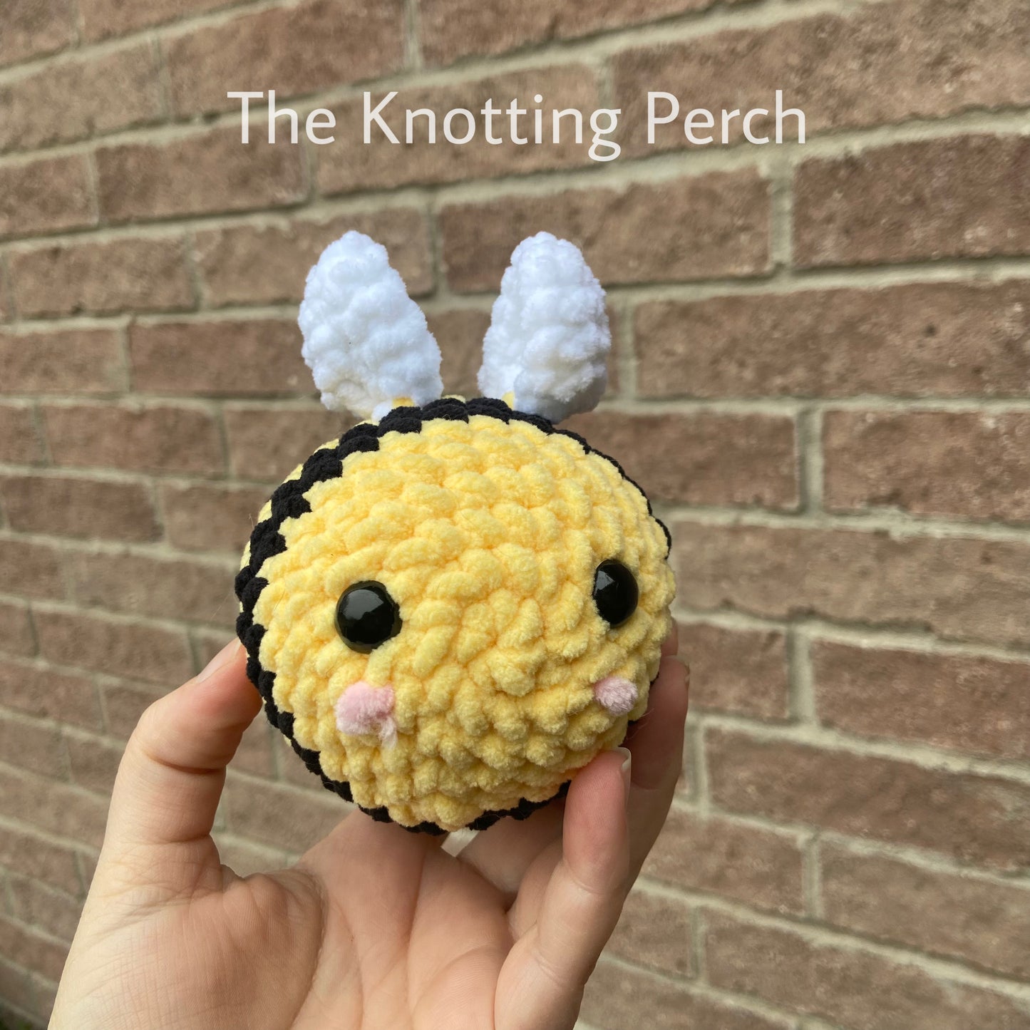 Bee, Crochet Plushie Bee, Amigurumi Toy