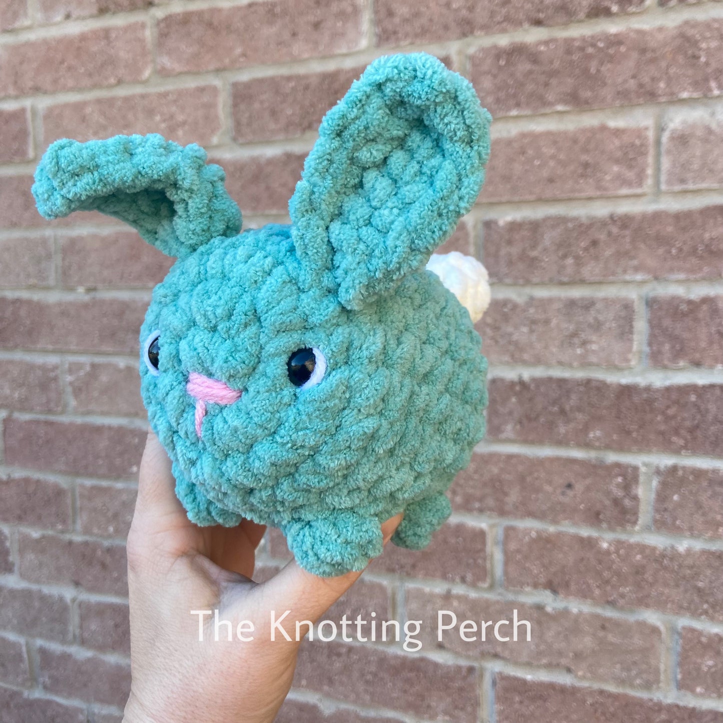 Crochet Loaf Bunny, Crochet Bunny Rabbit Plushie
