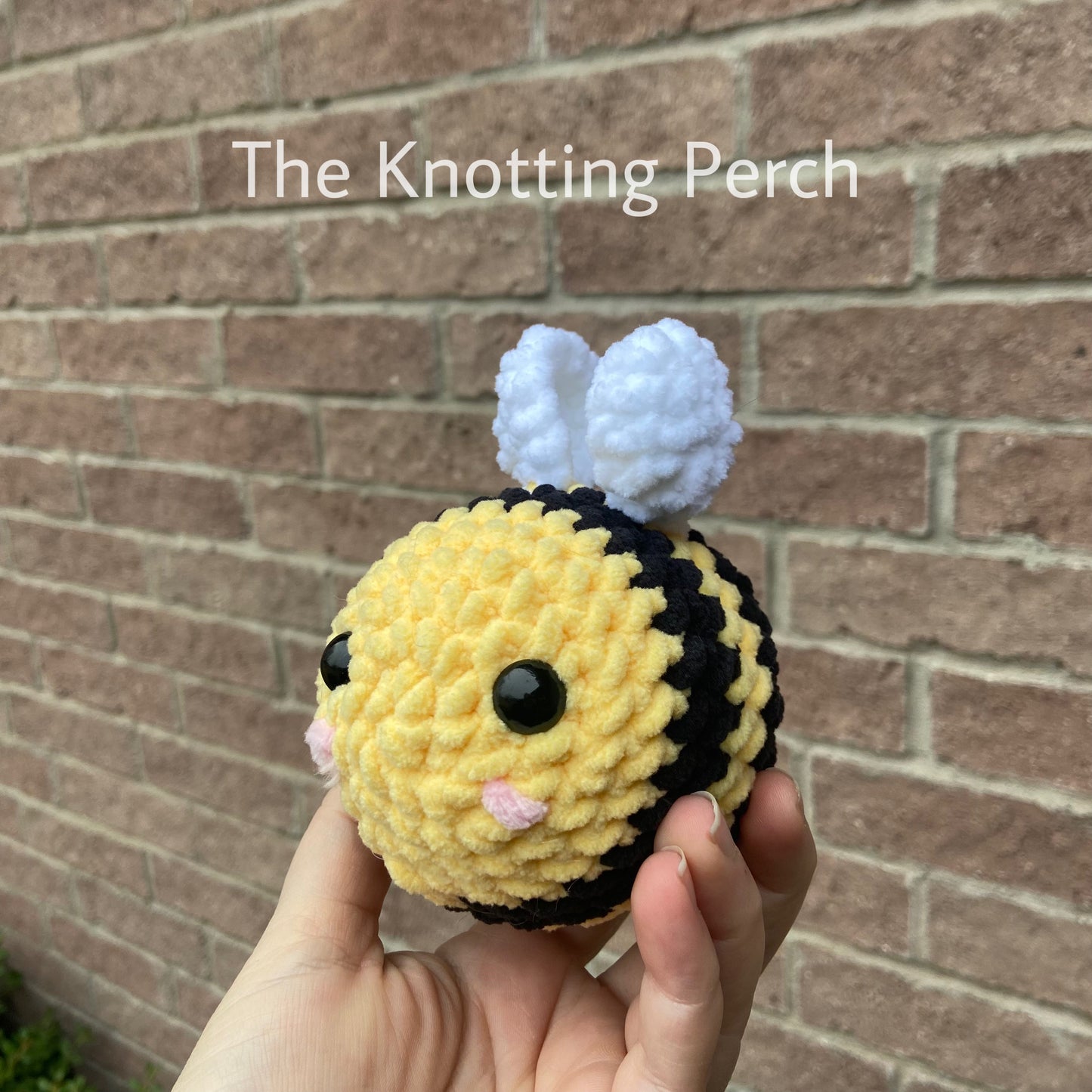 Bee, Crochet Plushie Bee, Amigurumi Toy