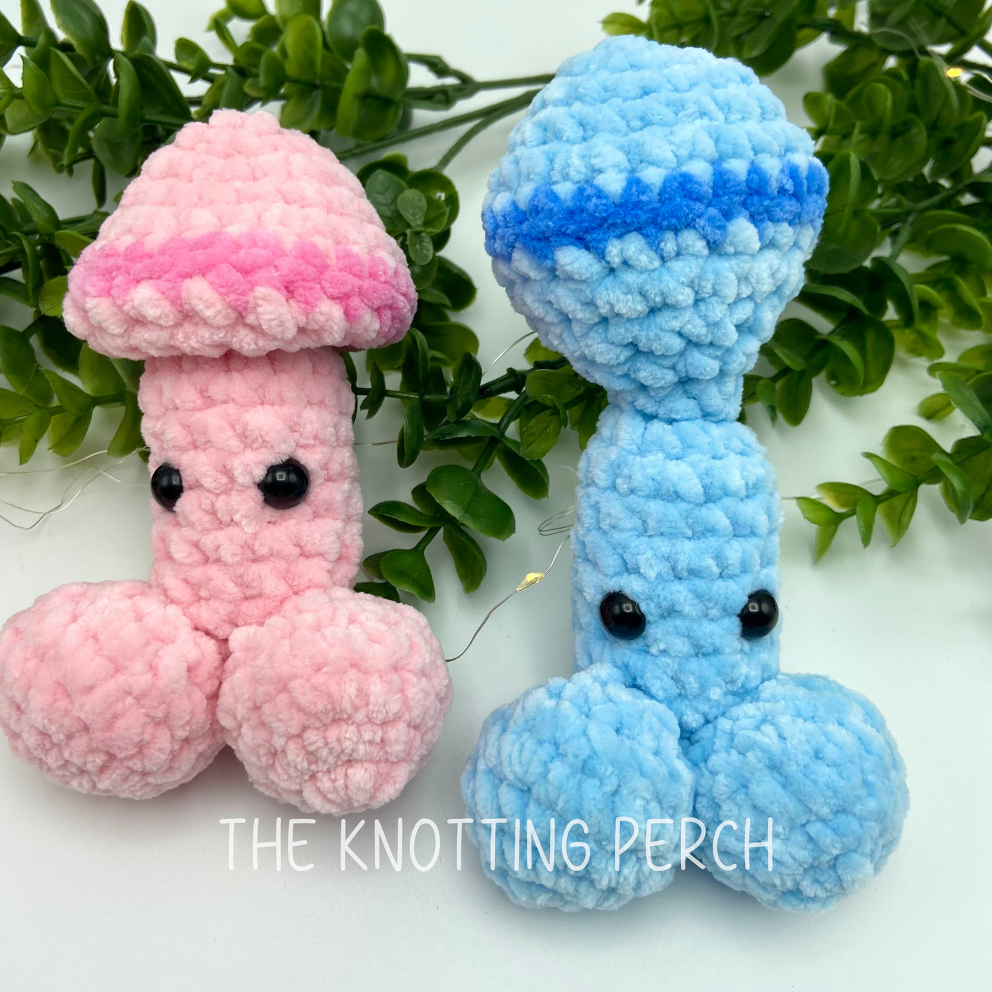 Crochet Penis Fidget Toy, Funny Gag Gift for Adults, Weenie, Amigurumi, Plushie