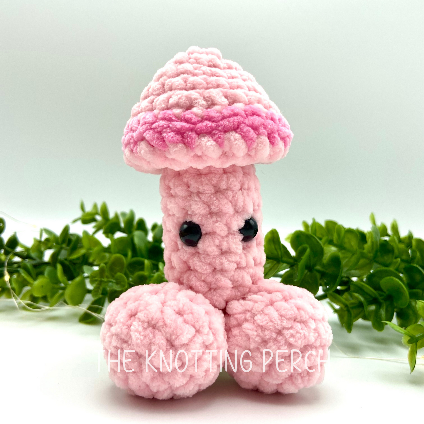 Crochet Penis Fidget Toy, Funny Gag Gift for Adults, Weenie, Amigurumi, Plushie