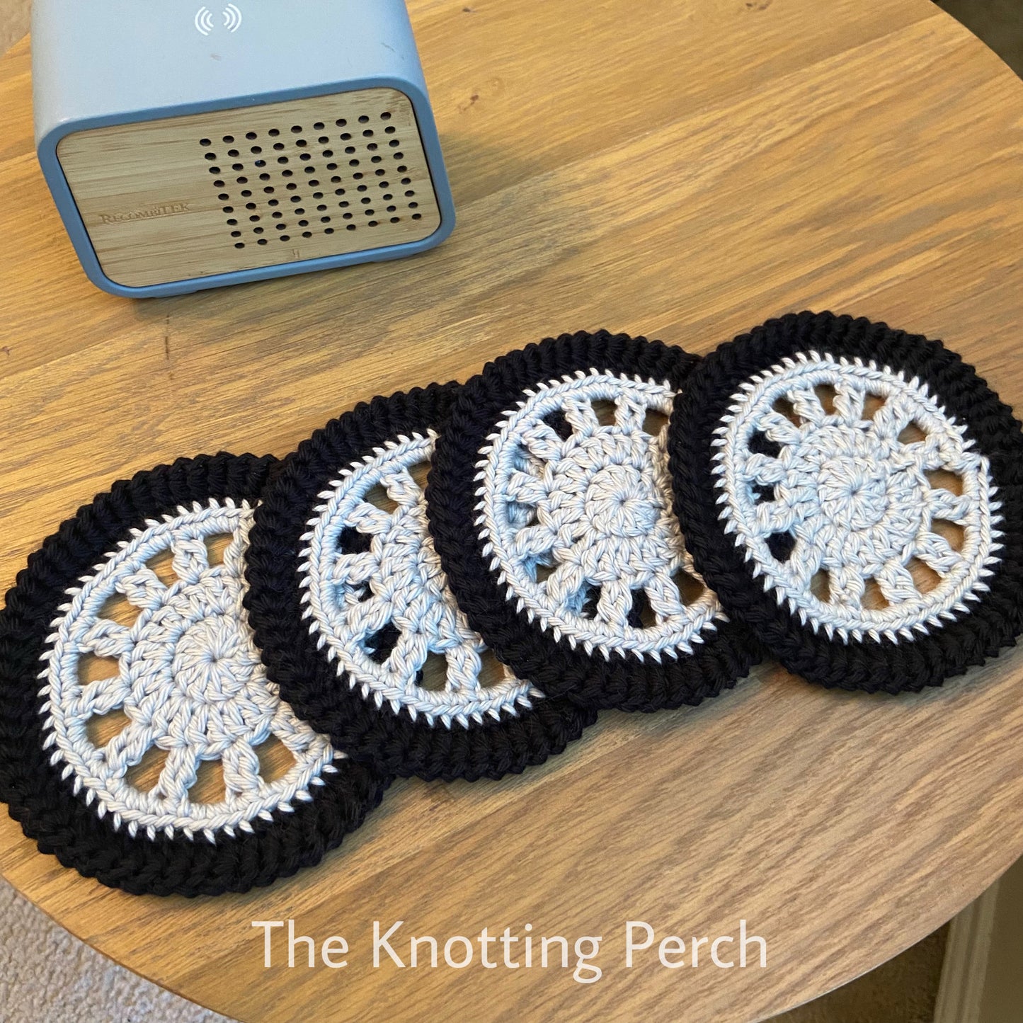 Crochet Wheel Coaster, Car and Vehicle Themed, Man Cave Accessory, Poker Game Night, Car Lover Gift