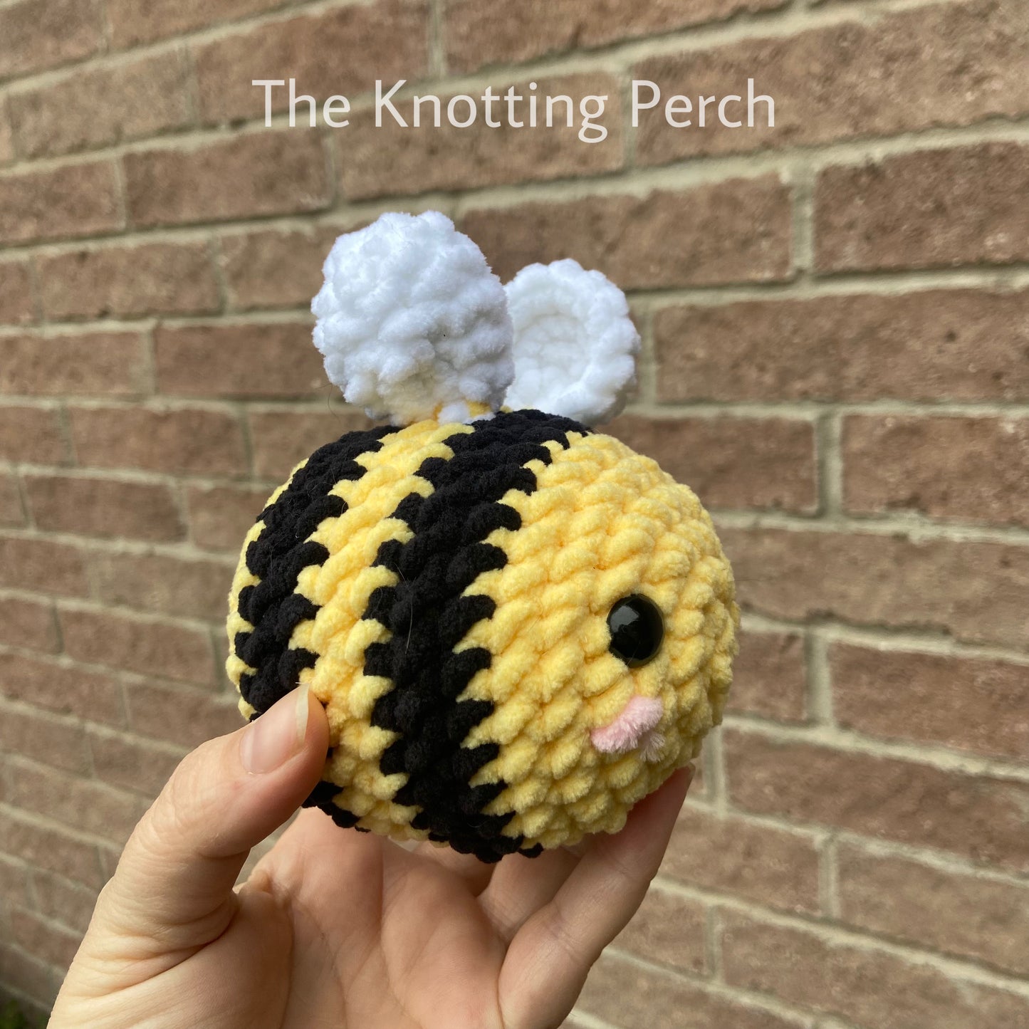 Bee, Crochet Plushie Bee, Amigurumi Toy