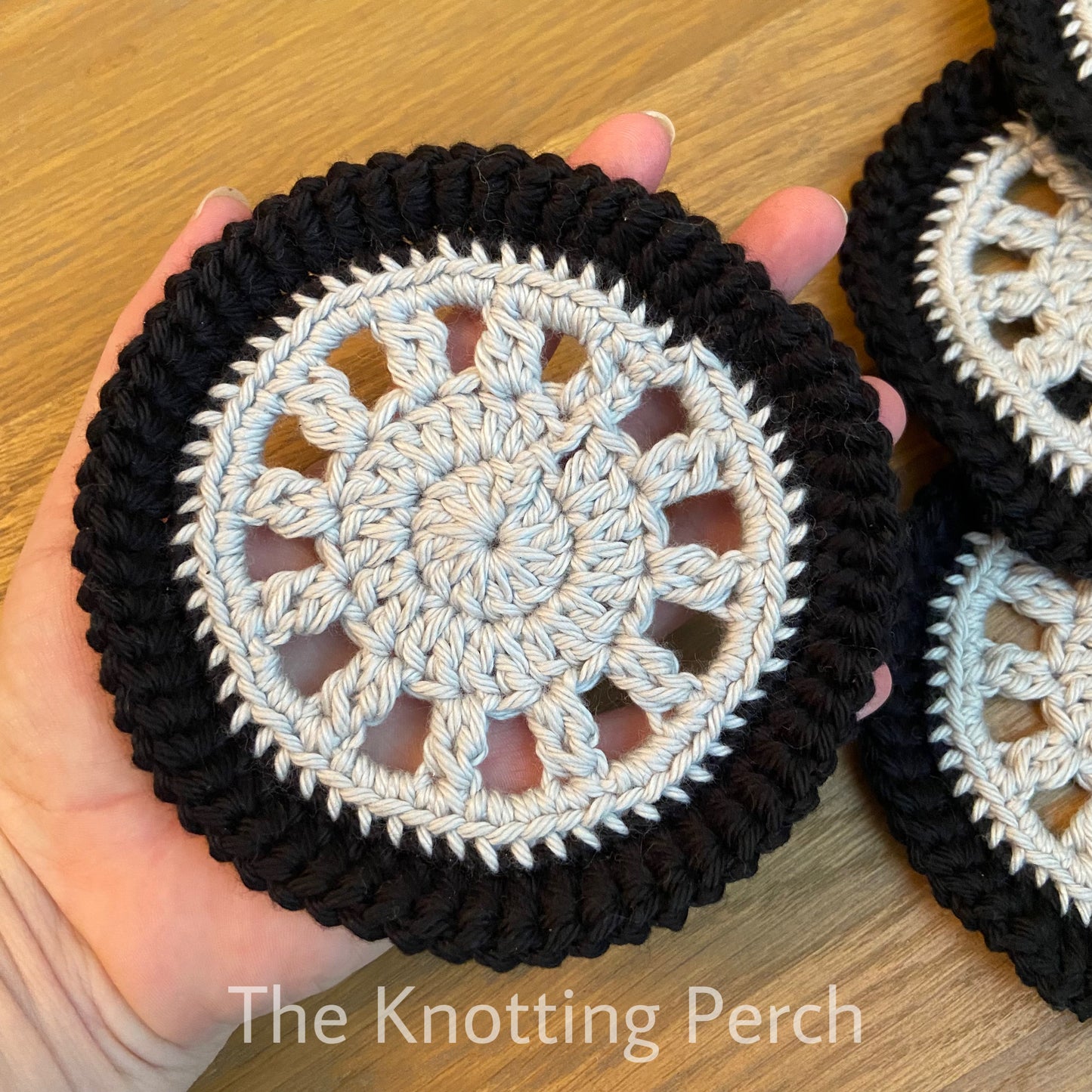 Crochet Wheel Coaster, Car and Vehicle Themed, Man Cave Accessory, Poker Game Night, Car Lover Gift