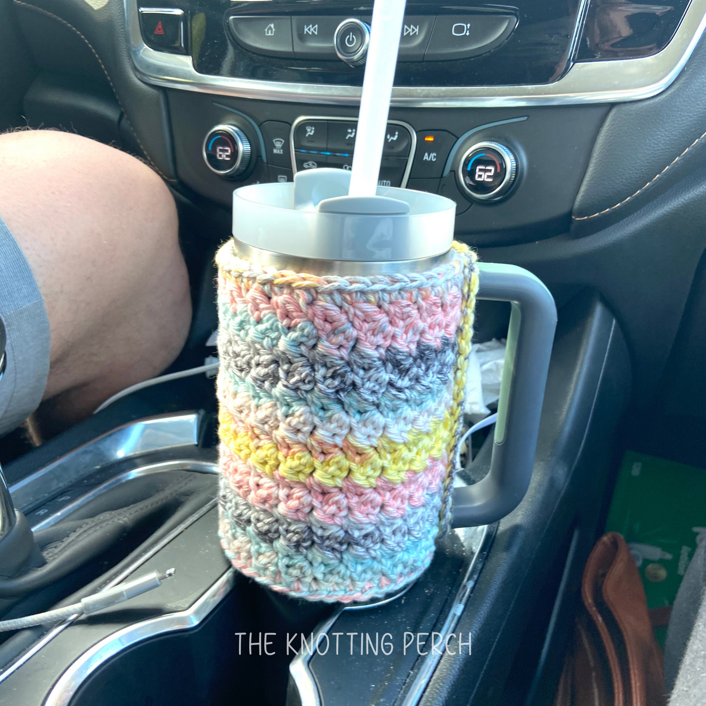 Crochet Stanley Cover, Crochet Tumbler Koozie Cozie, 30 oz and 40 oz