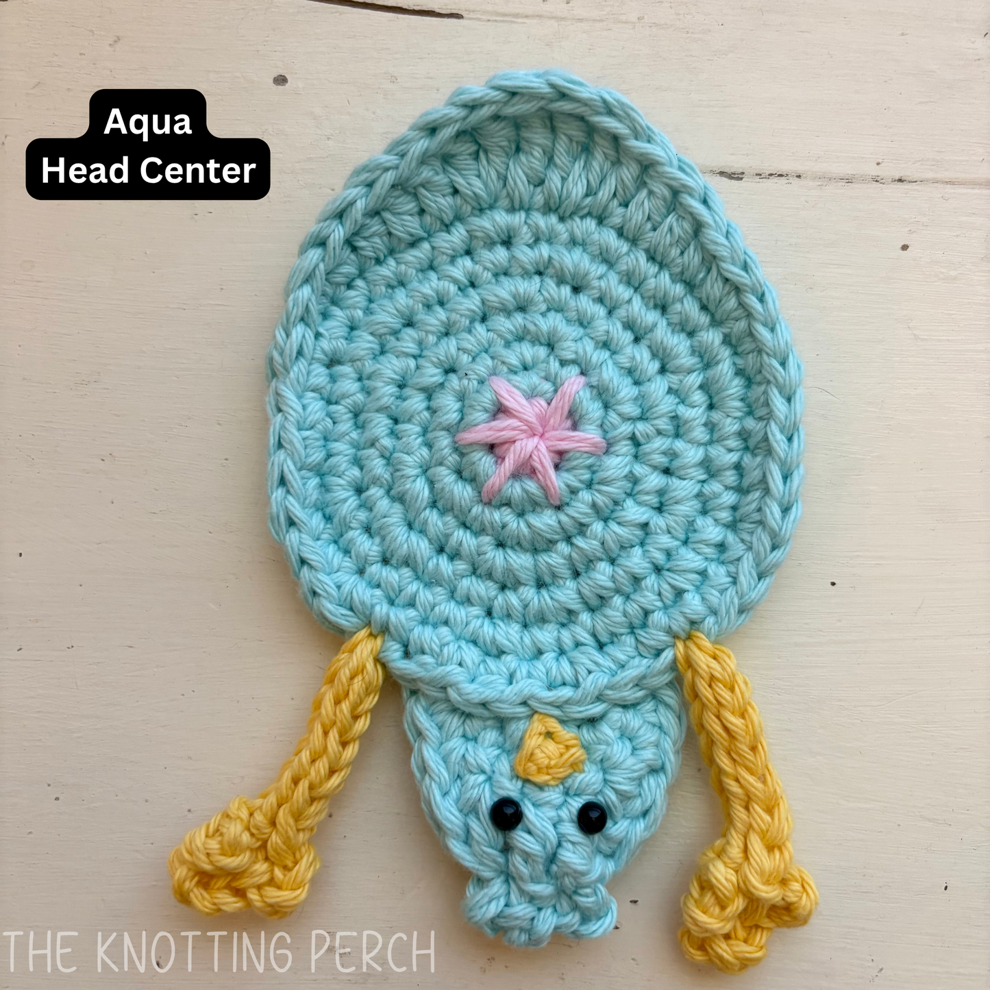 Chicken Butt Crochet Coaster (1 Coaster) | Funny Farmhouse Gift