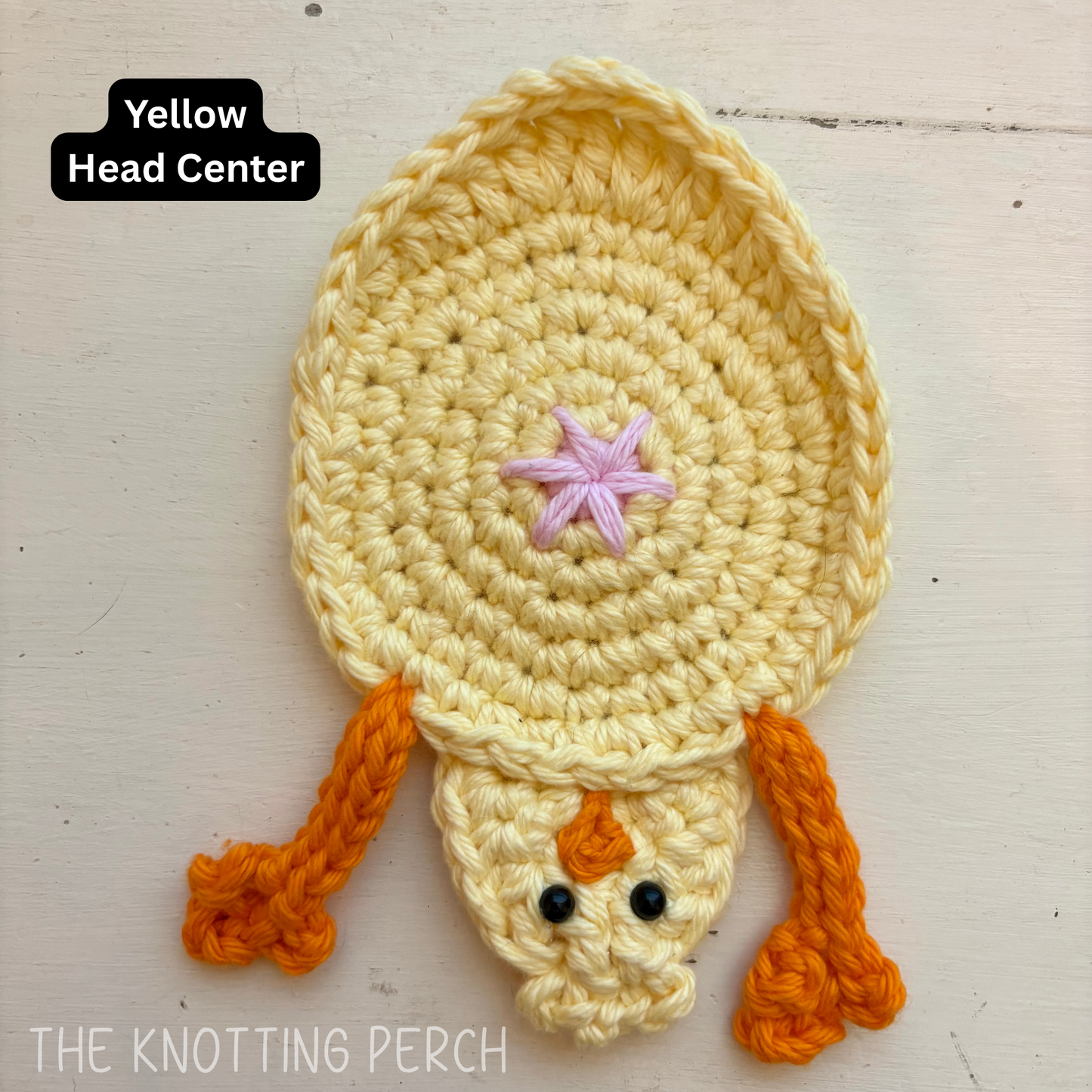 Chicken Butt Crochet Coaster (1 Coaster) | Funny Farmhouse Gift