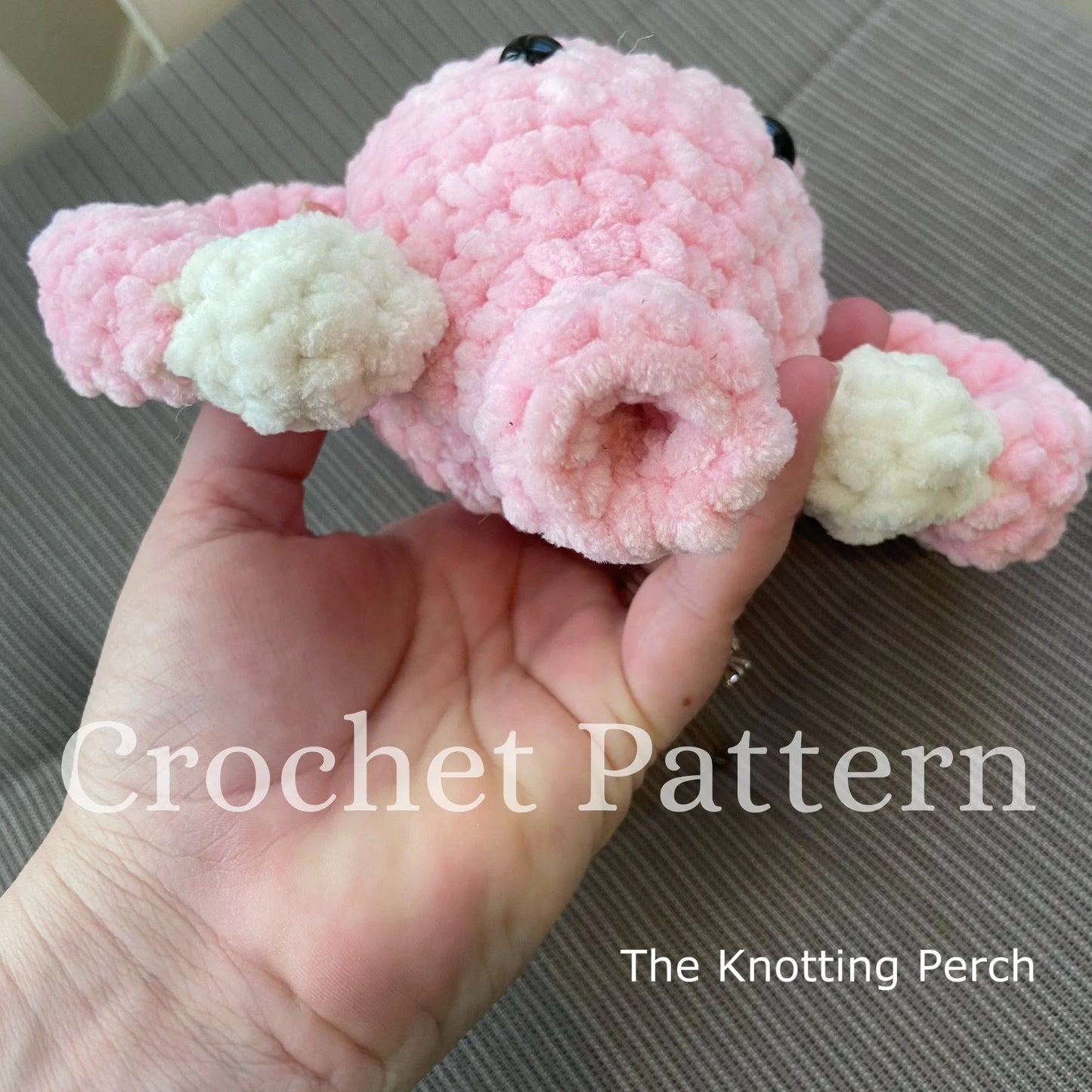 Pattern: Chunky Uterus Crochet Pattern, Amigurumi Pattern, Digital Download